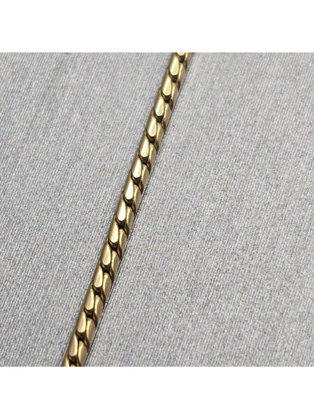 Vintage De Curtis DCE 14K Gold Filled Pearl Leaf Choker Necklace 14" Mid Century - Picture 10 of 16
